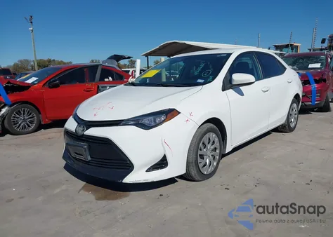 2017 Toyota Corolla Le из США, поврежденный, VIN 5YFBURHE0HP649297